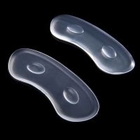 1Pair Women Fashion Silicone Gel Heel Cushion protector Shoe Insert Pad Insole Best Gift High Heel Insole Shoe Cushion HT-5 Shoes Accessories