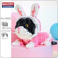 Balody 16405 Animal World Persian Cat Kitten Rabbit Clothing Pet DIY Mini Diamond Blocks Bricks Building Toy for Children no Box