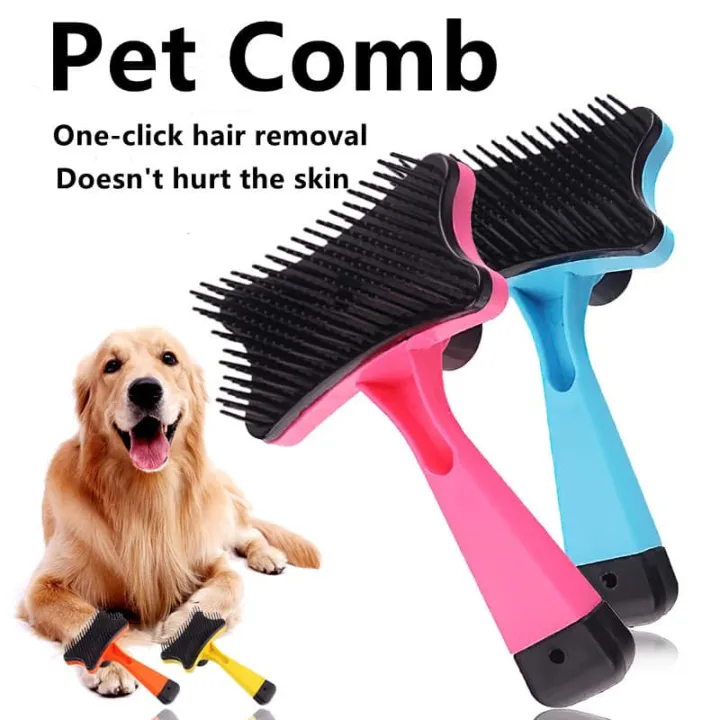 2PCS Pet Comb For Dogs & Cats, Pet Hair Removal