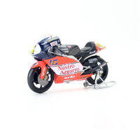 1:18 Aprilia RSW250 1997 1999แข่งรถจักรยานยนต์รุ่นรถของเล่นคอลเลกชัน Autobike Shork-Absorber ปิดถนนของเล่นของขวัญ