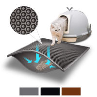 Cat Litter Mat Double Layer EVA Non-slip Foldable Pad Sand Cat Toilet Leather Waterproof Clean Pad Cats Clean Accessories