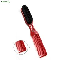 【CC】 1PC Side Beard Styling Shave Barber Comb Carving Cleaning