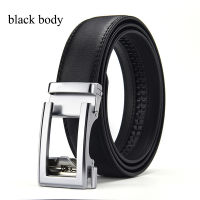 [LFMB]Mens belt Cow genuine leather mens belt cowhide strap for male ratchet automatic buckle belts for men brand belt