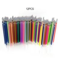 12 24 36 48สี/ชุดแฟลชบาลานต์ปากกาหมึกเจลไฮไลต์สีเติมเงาปากการะบายสีปากกาสีวาดรูป