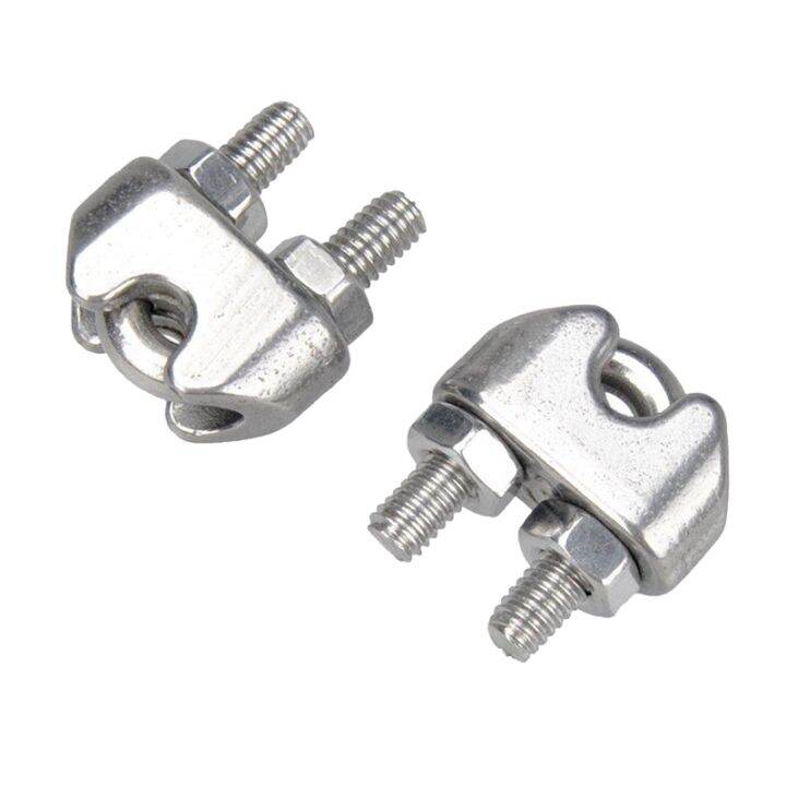 30pcs-1-8-inches-stainless-steel-wire-rope-cable-clip-clamp-for-wire-rope-rigging-tent-rope-guard-railing-system