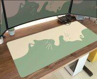 Related Products List แผ่นรองโต๊ะแมวน่ารัก , Matcha Green Mousepad Minimalism