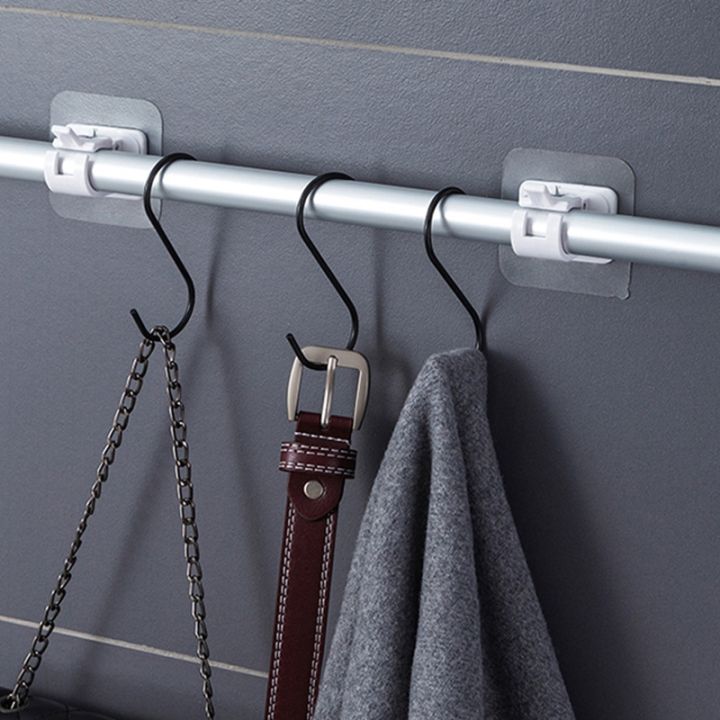 japanese-non-trace-stick-shade-lever-hook-curtains-hang-curtain-rod-rod-bracket-towel-rod-hook-clamp-card-buckle-multiple-loading