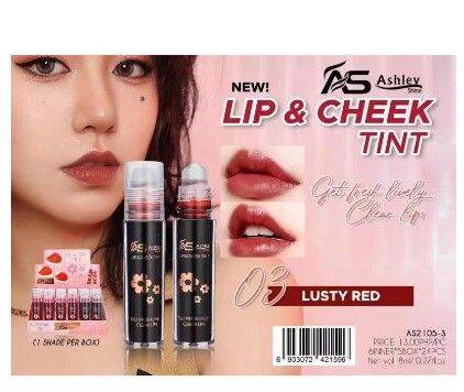 [Asen] Ashley Shine Lip & Cheek Tint #AS2105 | Lazada PH