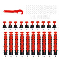 【CW】 151Pcs Reusable Leveling System Spacer Flooring Level Levellers Set Leveler Spacers for Floor Wall