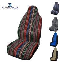X Autohaux Univesal Front Car Seat Covers Muti-color Interior Cold Winter Car Seat Protector Decoration Seat Protection Covers