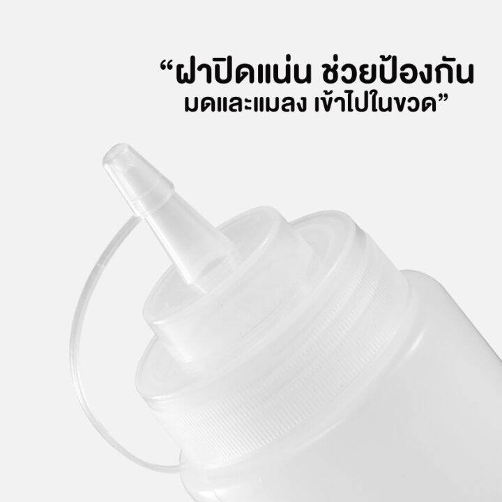 พร้อมส่ง-250-400-650-800ml-ขวดบีบซอส-ขวดบีบมายองเนส-ขวดน้ำจิ้ม-ขวดน้ำเชื่อม-ขวดนมข้นหวาน-ขวดปลายแหลม-ขวดพลาสติกขุ่น