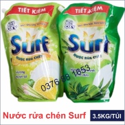 Nước rửa chén Surf túi vòi 3.5kg túi