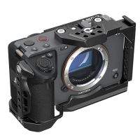 กรงด้ามถือกล้องวิดีโออะลูมินัมอัลลอยสำหรับแท่นกรง Dslr FX30 FX3ใหม่