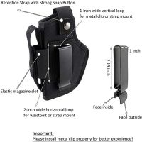 ；’；‘、。 Tactical  Right&amp;Left Hand  Holster Concealed Carry Holster IWB OWB Holster Magazine Pouch Interchangeable Metal Clip