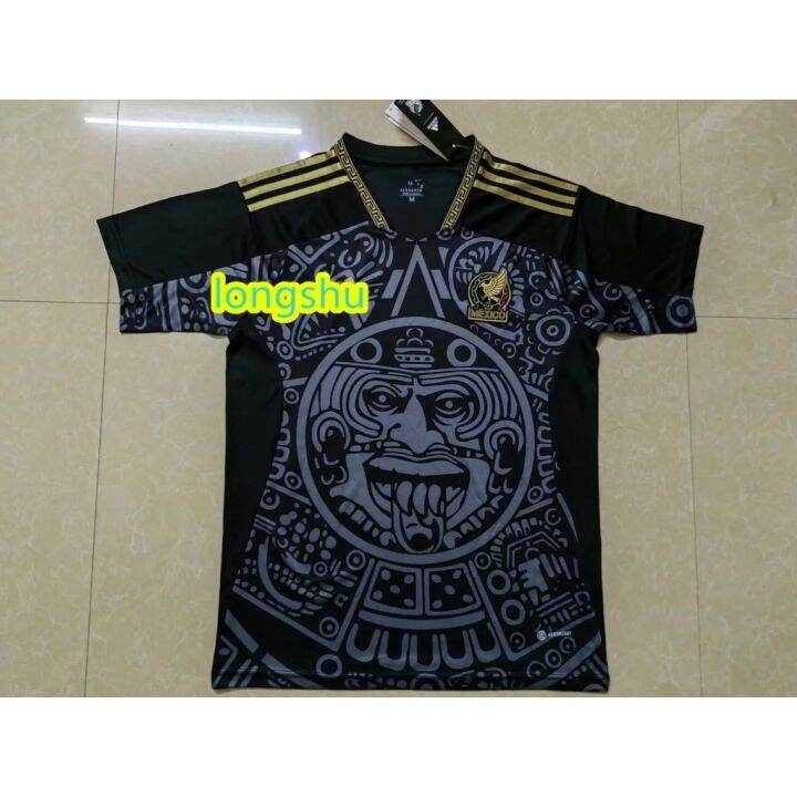 Ready Stock 2022 2023 Mexico special version black soccer jersey