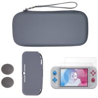 【Worth-Buy】 hengqinbi Switch Lite 2020ชุดอุปกรณ์เสริมกระเป๋าเก็บของสำหรับ Nintendo Switch Lite NS Mini เคสป้องกันแบบพกพาสีบริสุทธิ์