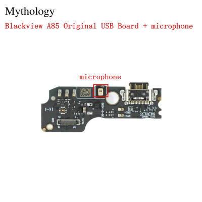 สําหรับ Blackview A85 Original Usb Charging Board ไมโครโฟน Dock Connector 6.5－วงจรชาร์จโทรศัพท์มือถือ
