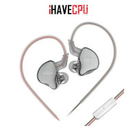 iHAVECPU HEADSET (หูฟัง) KZ EDCX WITH MIC (GRAY)