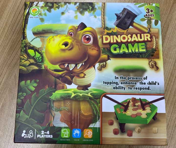 dinosaur-game-เกมไดโนเสาร์-boardgame-ไดโนเสาร์-บอร์ดเกม-เกมไดโนเสาร์-เกมทุบนำ้แข็ง-เกมกระดาน-เกมครอบครัว-เกมปาร์ตี้-เกมทุบไดโนเสาร์