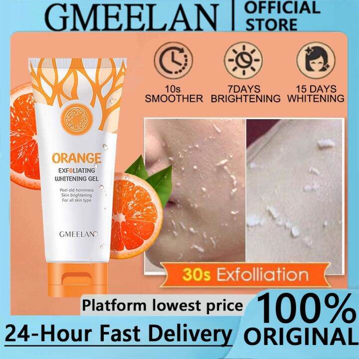 GMEELAN Bleaching Orange Exfoliating Gel Whipped Scrub Facial Body