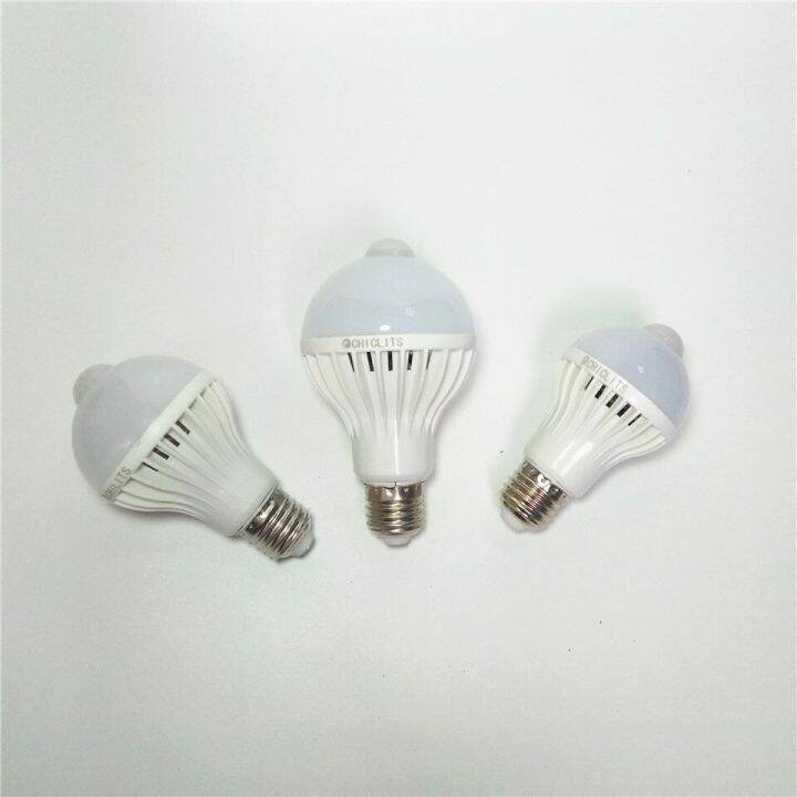 worth-buy-chiclits-หลอดไฟเซนเซอร์ตรวจจับการเคลื่อนไหว-e27สีขาวอบอุ่น110v-220v-9w-pir-corridor-ทางเดินห้องน้ำเซ็นเซอร์หลอดไฟ-led-อัจฉริยะ-bombillas