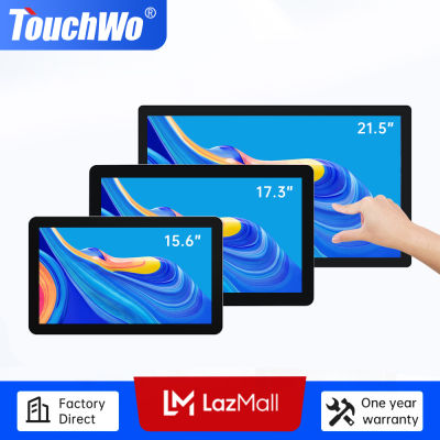 TouchWo จอสัมผัส  8 to 32" 16:9 10-Point Touch IPS Full HD 1920 x 1080 HDMI VGA DisplayPort USB IPS Touchscreen Monitor For Laptop Extension Monitor Xbox Switch PS4/5 IPS Gaming Extended Screen Monitor