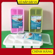 Khay Trữ Đồ Ăn Dặm 8 Ngăn Có Nắp Đậy Cho Bé Hàng Việt Nam