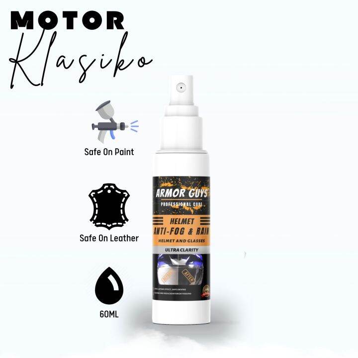 MotorWolf Lalamove Pang Laban Sa Ulan Ng Helmet Anti Fog Spray For