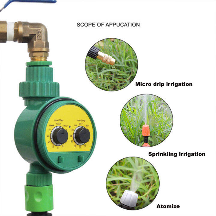 Automatic Irrigation Timer Garden Water Control Device Intelligence