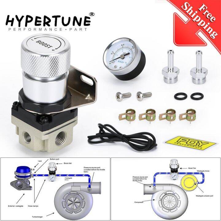 Free Shipping T2 UNIVERSAL ADJUSTABLE MANUAL GAUGE TURBO BOOST CONTROLLER 1150 PSI SR20DET SR