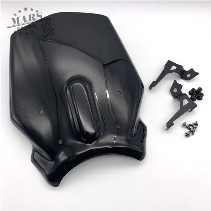 รถจักรยานยนต์-cafe-มอเตอร์กระจกบังลม-deflector-visor-viser-สำหรับ-honda-cb1000r-neo-sports-cafe-cb-1000-r-2018-cb-1000r-18