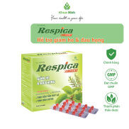 Respica Fort hộp 100 viên, giảm ho, đau họng