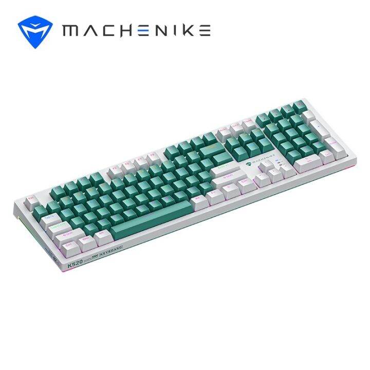 MACHENIKE K520 Wired Mechanical Keyboard Hot-Swappable 108 Keys Gaming ...