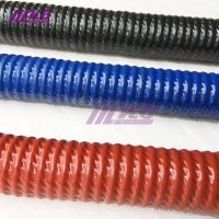 ID:100MM 110MM replace auto bend silicone tube hose rubber steel tube pipe (Length: 400mm500MM 600MM 800MM) Red/Blue/Black