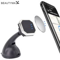 BEAUTYMAX Magnetic Car Phone Holder Silicone Gel Pad Stand Mount Phone Holder Windshield Dashboard Car Holder GPS Support