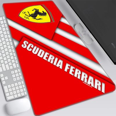 Mouse Pad F-Ferrari Gaming Mat Keyboard Gamer Pad Computer Accessories Deskmat Pc Cabinet Mause Large Anime Non-slip Laptops Xxl Basic Keyboards
