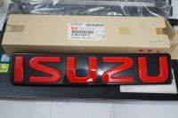 ของแท้โลโก้กระจังหน้า ISUZU สีแดงสำหรับ รุ่น D-MAX MU-X 2015-17