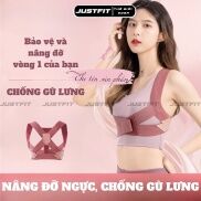 HÀNG LOẠI 1 Đai bảo vệ vòng 1 JUSTFIT khắc phục gù lưng, chống gù lưng