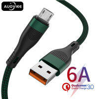 AUOVIEE QC3.0 Micro USB สาย6A Fast สำหรับ Redmi หมายเหตุ5 Pro Samsung S7ข้อมูล Micro USB สำหรับ Xiaomi HTC