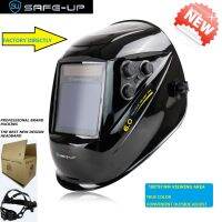 hk✹  SAFE-UP TIG TRUE Color 4 Sensors Cell Powered Expensive Darkening Welding Helmet