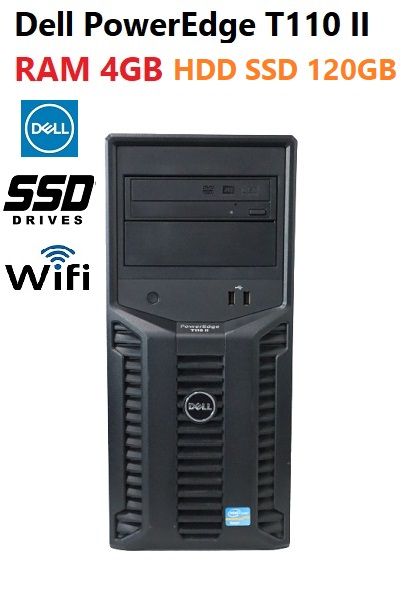 Server Dell PowerEdge T110 II Intel Xeon E3-1220 V2 3.10GHz -RAM