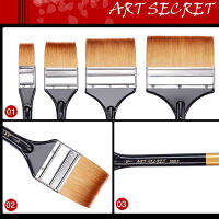 ArtSecret 3280F Multi-Function Watercolor Acrylic Art Painting Brush Korea Importing Synthetic Hair Brass Ferrule Wooden Handle