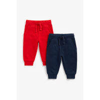 กางเกงจ๊อกเกอร์เด็กผู้ชาย Mothercare red and navy joggers - 2 pack ZB481