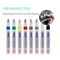 【CC】 8 Colors Rubber Permanent Paint Car Tyre Tread Environmental Tire Painting Graffti Dropshipping