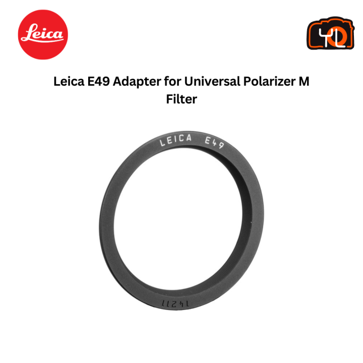Leica E49 Adapter for Universal Polarizer M Filter