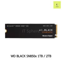 SSD M.2 WD BLACK SN850x 1TB 2TB  NVMe GEN 4 (WDS100T2X0E) (WDS200T2X0E)