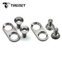 CWTitanium เหยียบ Cleat Bolt Spacer เครื่องซักผ้าสำหรับ Shimano SPD M980 M985 M780 M785 M540 M545 M520 M424 Tiremet