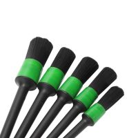 【Chat-support】 Ebrahim Auto 5PCS Soft Bristle Brush Ing Brush Set Car Ing Tool Kit For Interior Dashboard Wheel Rims Green Car Er Wash