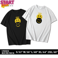 START 11.11เสื้อยืดคอกลม Cotton 100% สกรีนลาย Stop the bad behavior (แขนสั้น)