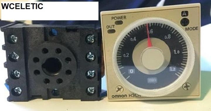 timer-ไทมเมอร์-ทาเมอร์ตั้งเวลา-omron-h3cr-a8-220vพร้อมซ๊อกเก็ตครบชุด-ต้องการใบกำกับภาษีแจ้งได้ครับ